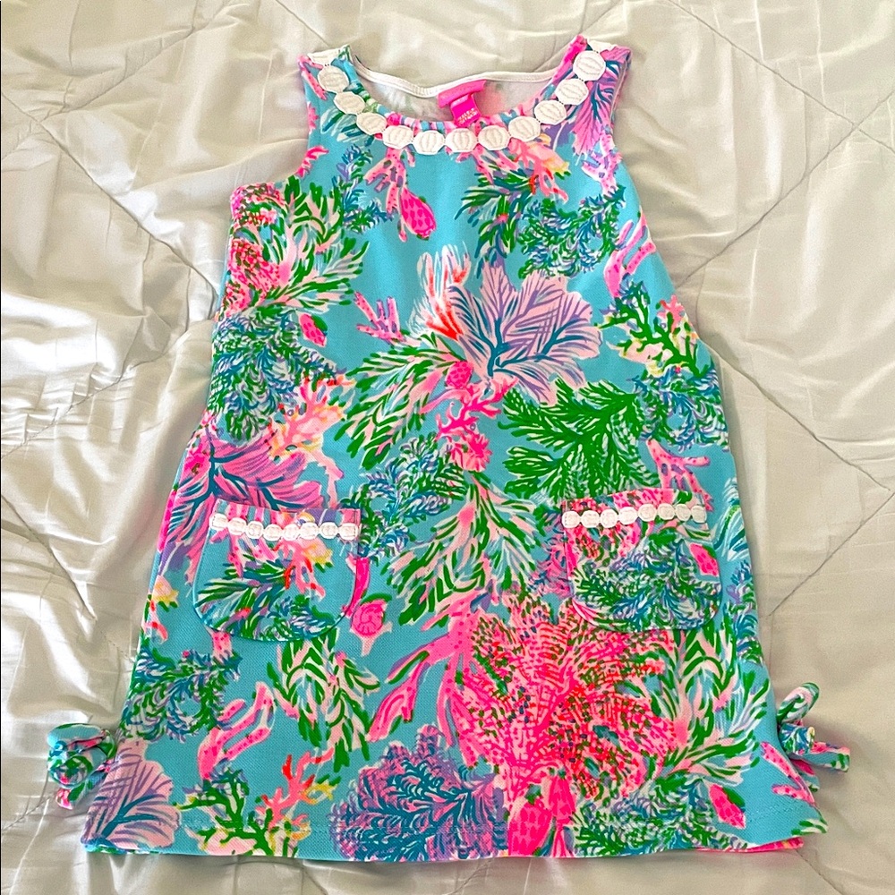 Lilly Pulitzer Multicolor Floral girls dress